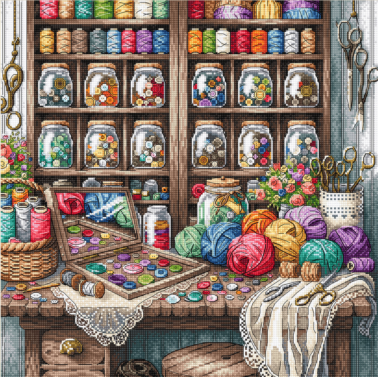 Digital Cross Stitch Pattern for AVA P022 Kit