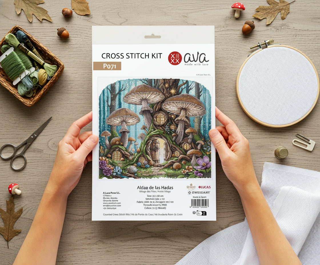Digital Cross Stitch Pattern for AVA P071 Kit