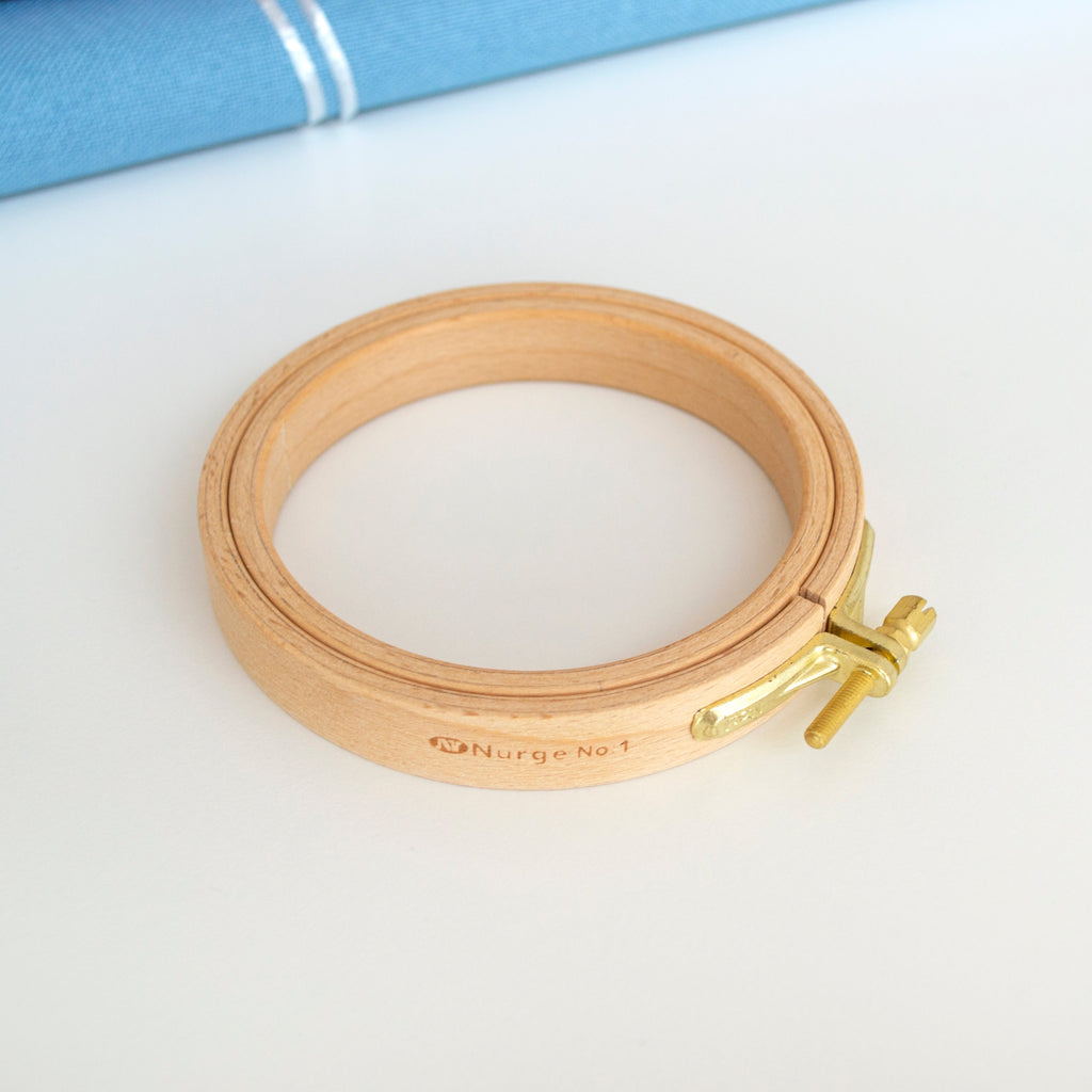 Nurge 16 mm Wooden Circular Hoop: Your Ideal Companion for High-Quality Embroidery