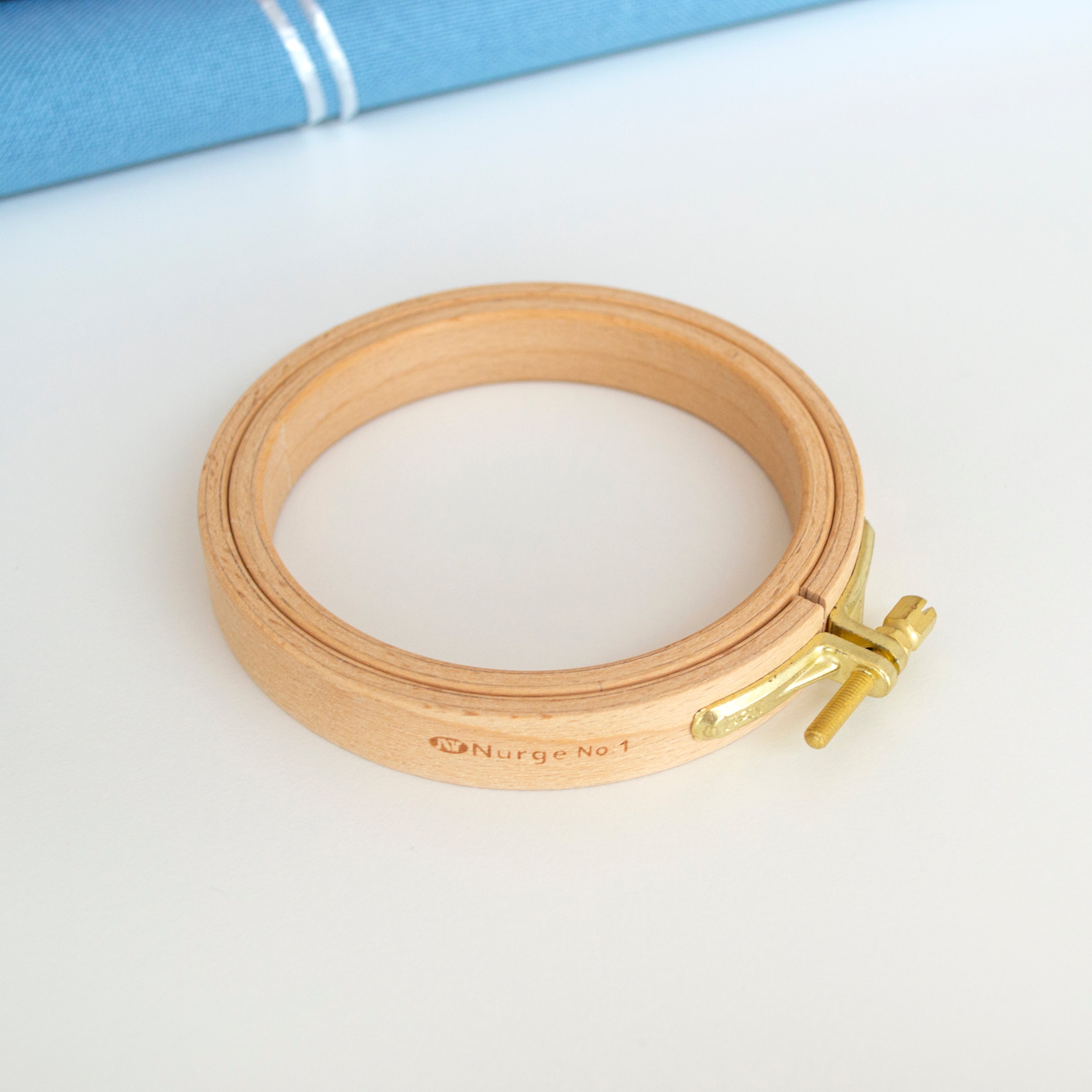 Nurge 16 mm Wooden Circular Hoop: Your Ideal Companion for High-Quality Embroidery