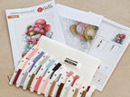 Little Mouse with a Winter Hat - Cross Stitch Kit AVA P073