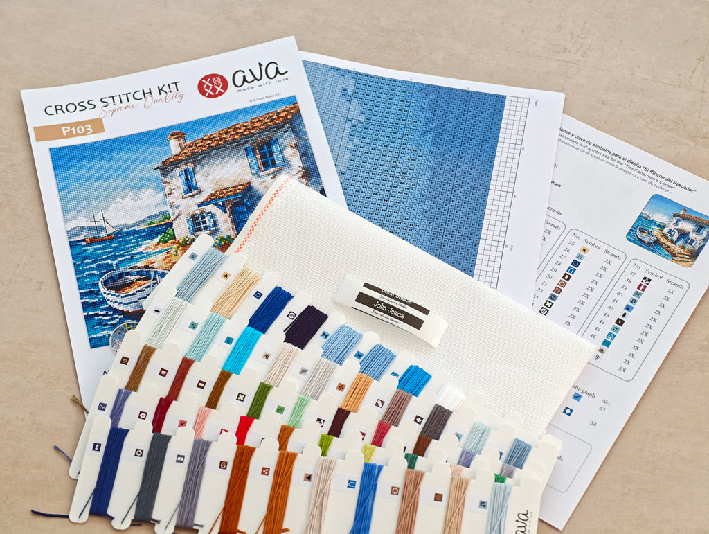 The Fisherman's Corner - Cross Stitch Kit AVA P103