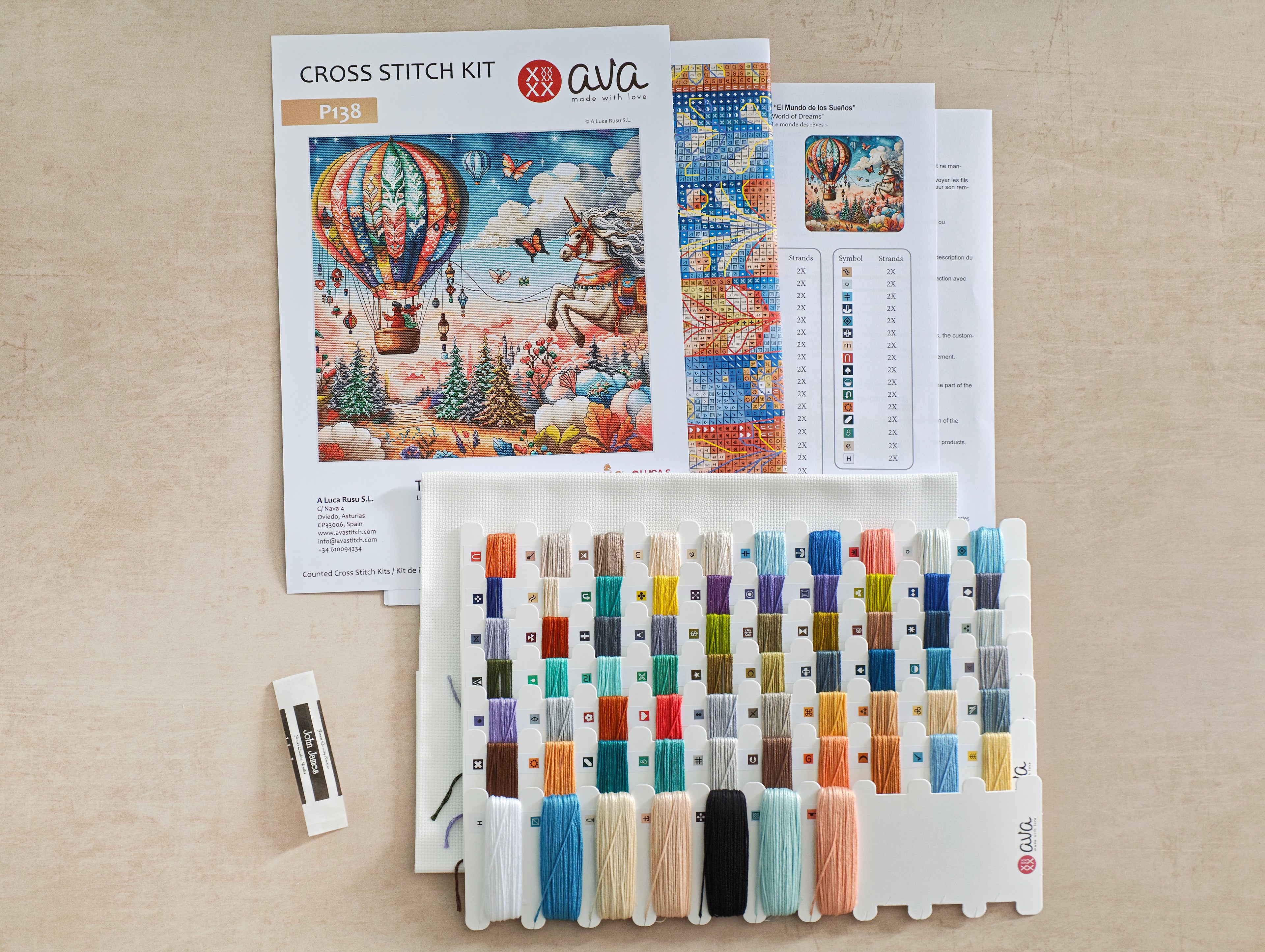 The World of Dreams - Cross Stitch Kit AVA P138