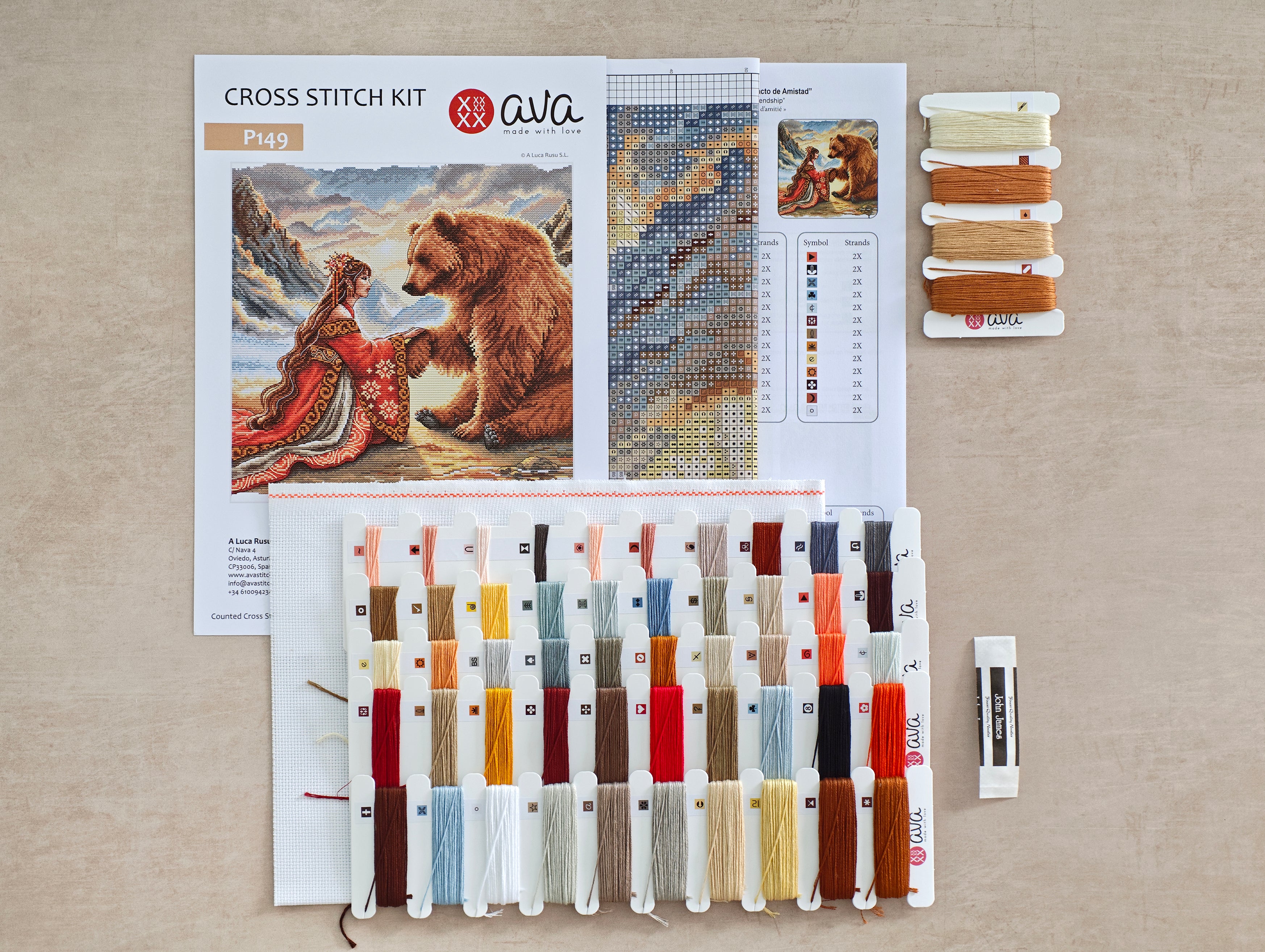 Pact of Friendship - Cross Stitch Kit AVA P149