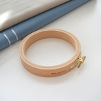 Nurge 24 mm Wooden Embroidery Hoop: A Sturdy Companion for Exquisite Stitching
