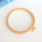 Nurge 16 mm Wooden Circular Hoop: Your Ideal Companion for High-Quality Embroidery