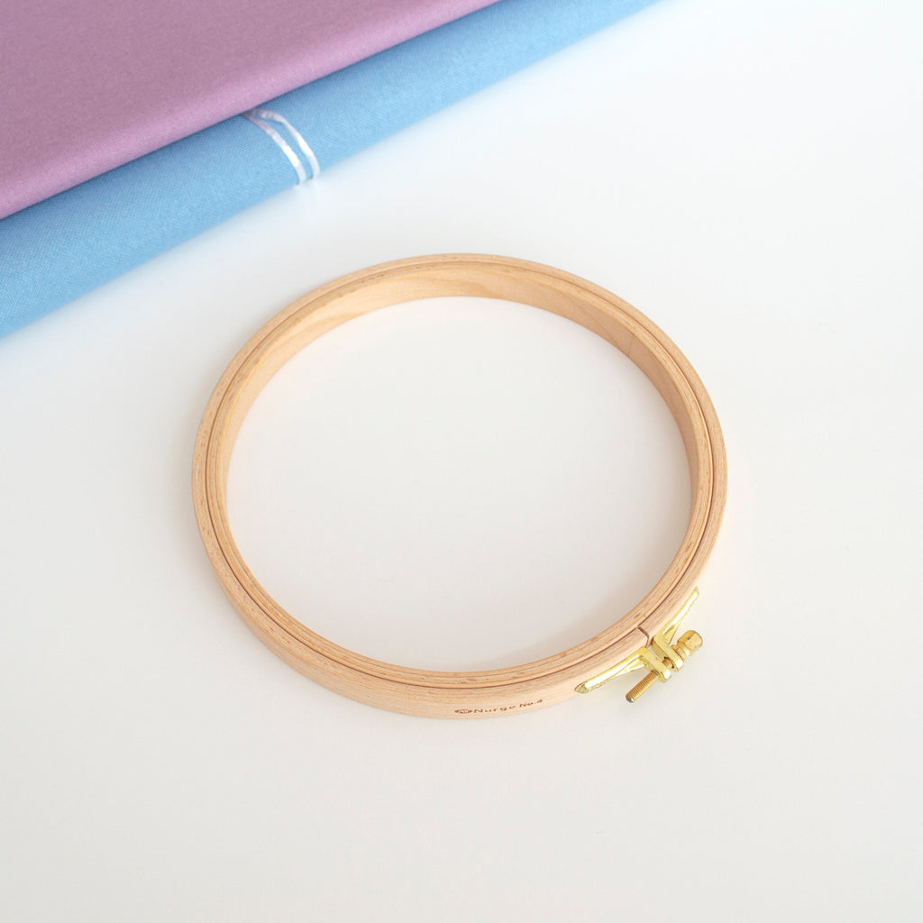 Nurge 16 mm Wooden Circular Hoop: Your Ideal Companion for High-Quality Embroidery