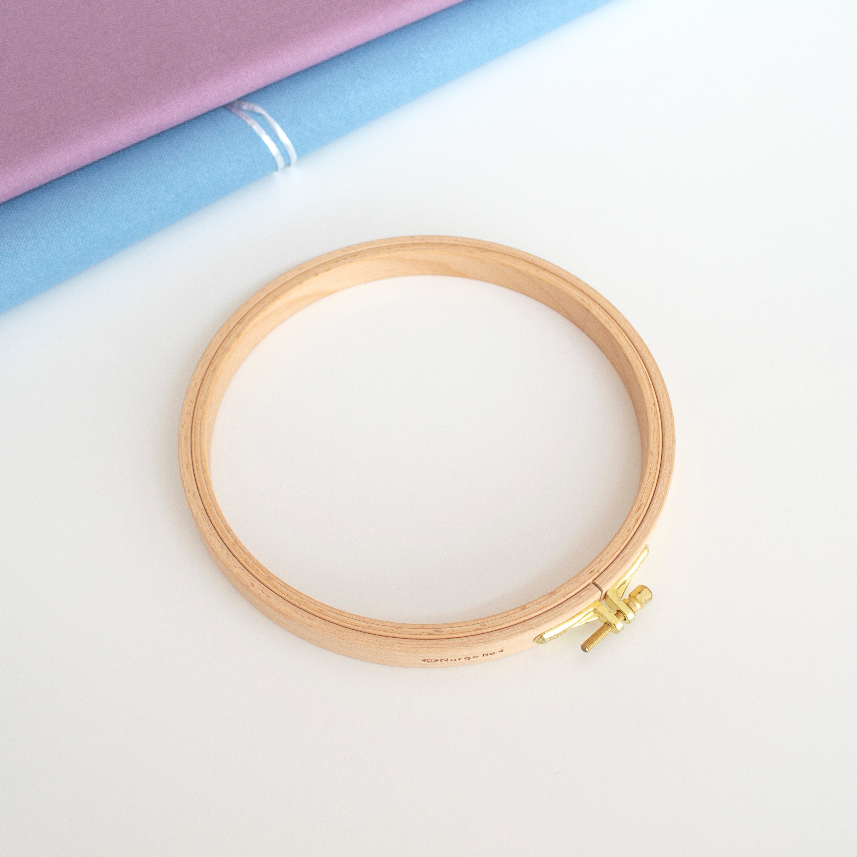 Nurge 16 mm Wooden Circular Hoop: Your Ideal Companion for High-Quality Embroidery