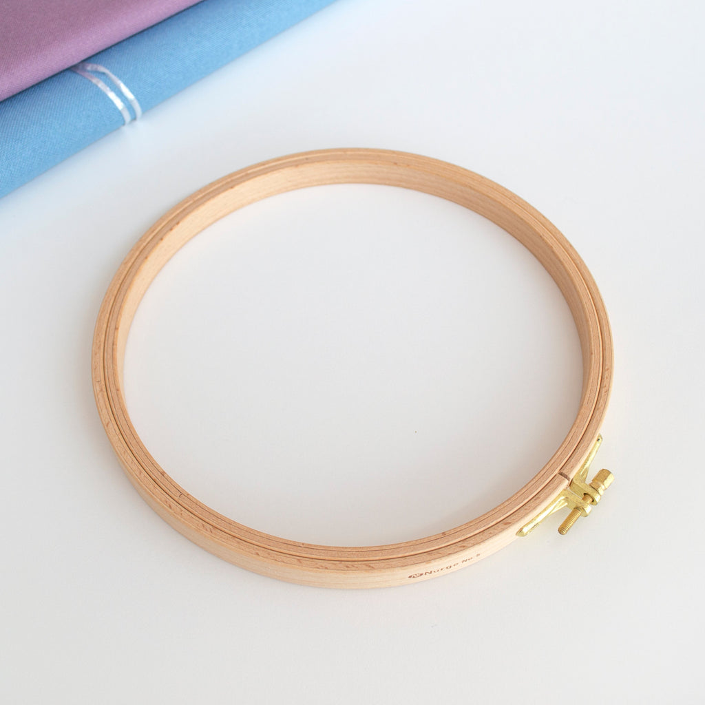 Nurge 16 mm Wooden Circular Hoop: Your Ideal Companion for High-Quality Embroidery