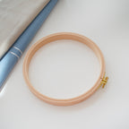 Nurge 24 mm Wooden Embroidery Hoop: A Sturdy Companion for Exquisite Stitching