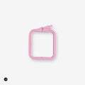 Nurge Pink Square Hoop: Your Perfect Companion for Embroidery and Cross-Stitch