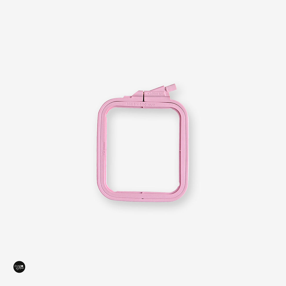 Nurge Pink Square Hoop: Your Perfect Companion for Embroidery and Cross-Stitch