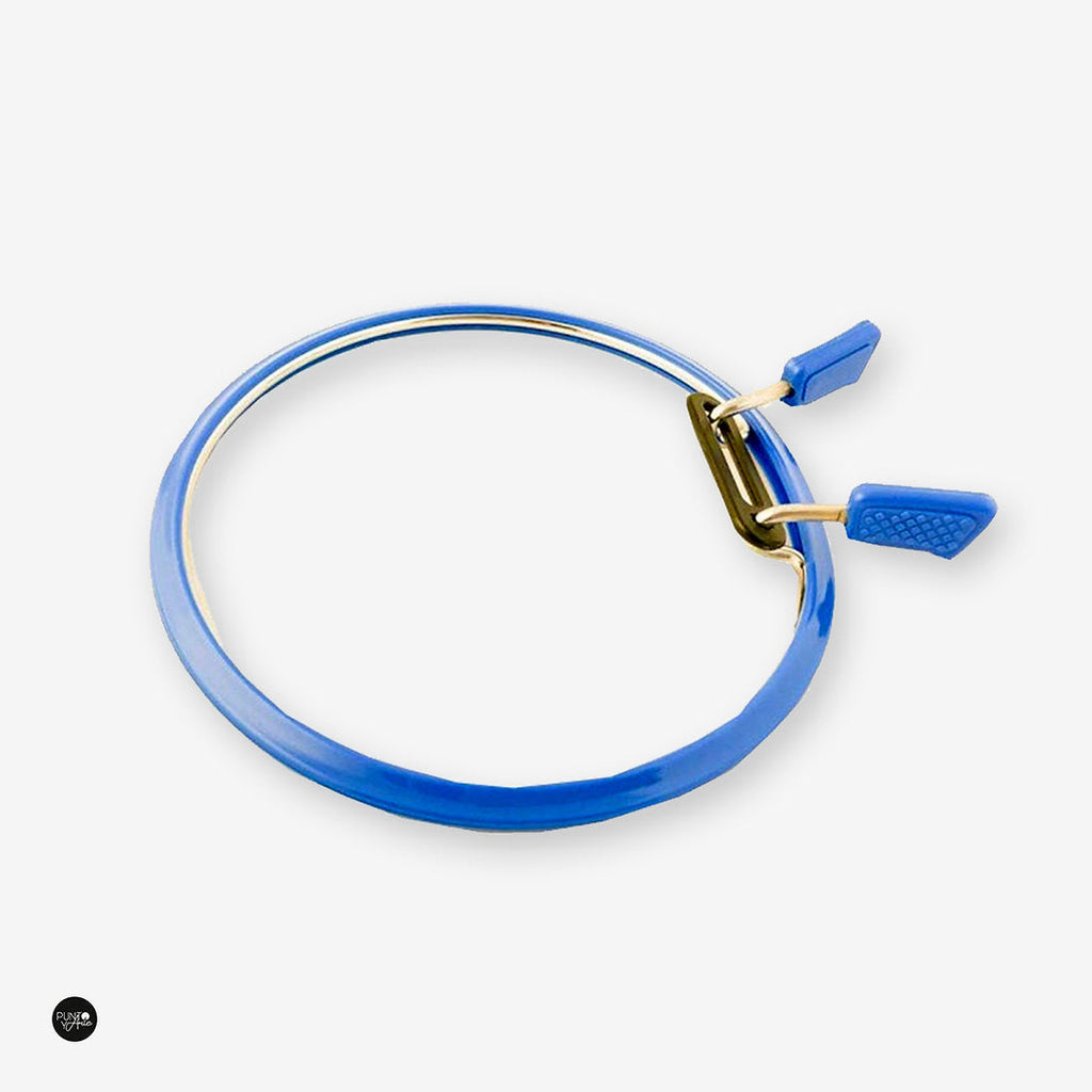 Nurge 160 Flexible Hoop in Blue: Your Ideal Companion for Precise and Effortless Embroidery