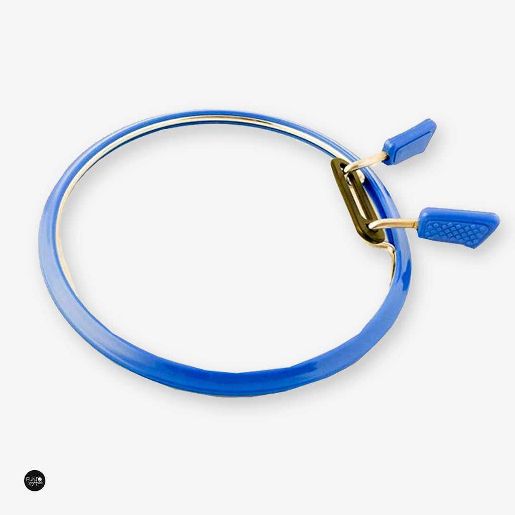 Nurge 160 Flexible Hoop in Blue: Your Ideal Companion for Precise and Effortless Embroidery