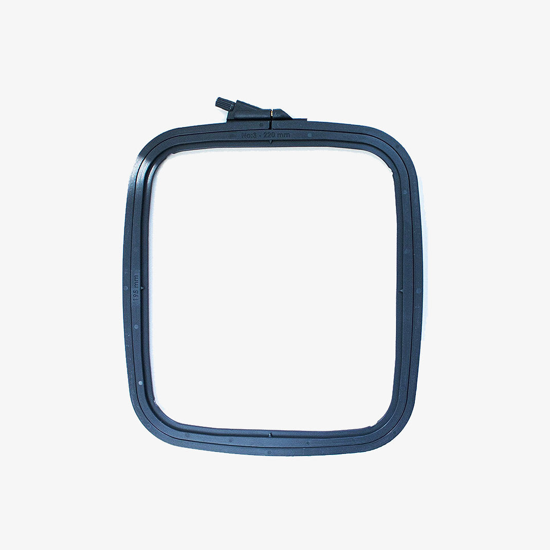 Nurge Navy Square Plastic Hoops – 4 Sizes Available