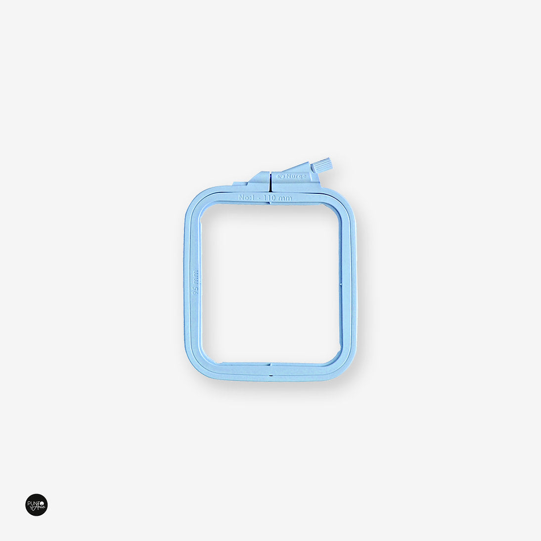 Nurge Blue Square Hoop: Precision and Elegance for Your Embroidery