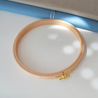 Nurge 24 mm Wooden Embroidery Hoop: A Sturdy Companion for Exquisite Stitching