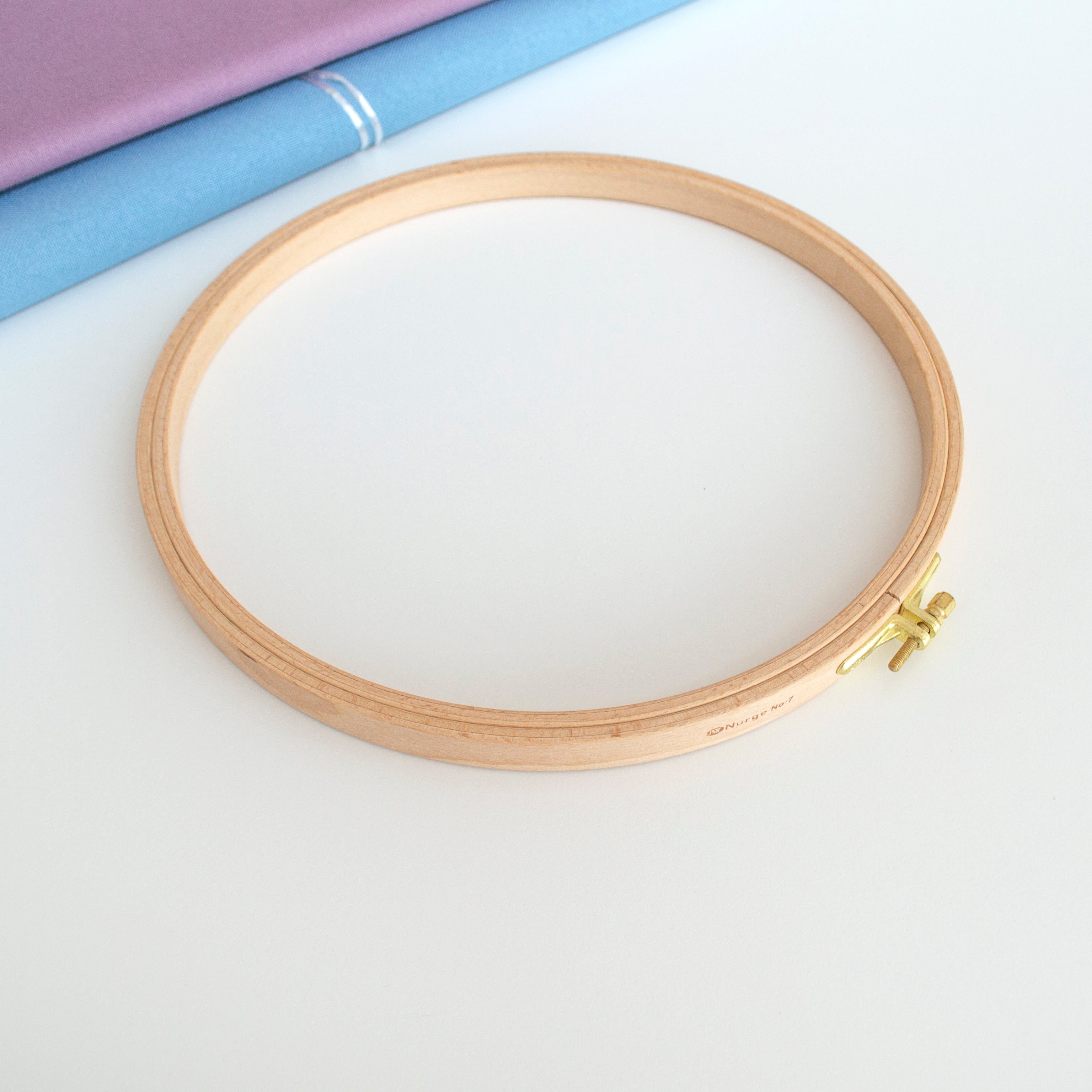 Nurge 16 mm Wooden Circular Hoop: Your Ideal Companion for High-Quality Embroidery
