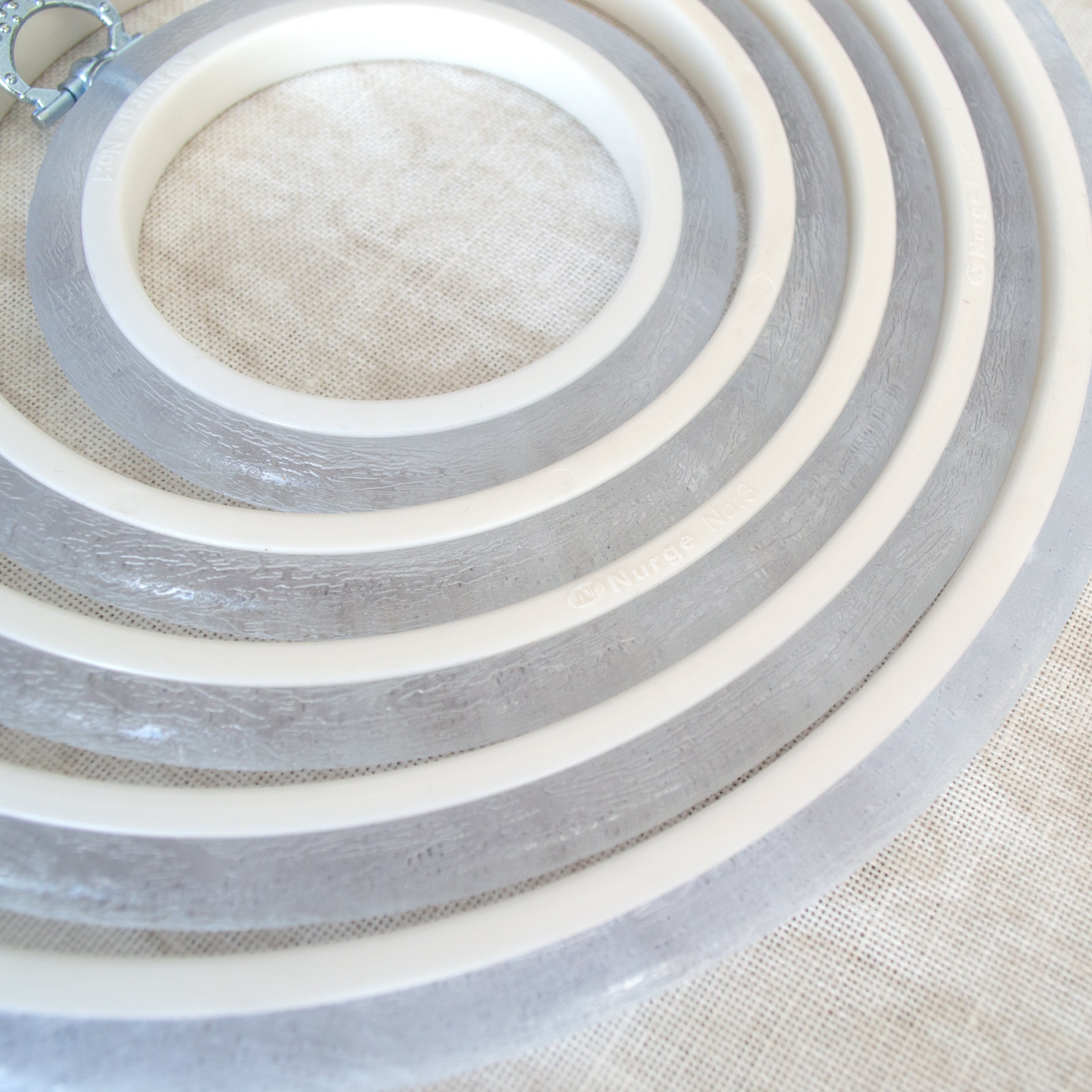 Nurge Clear Hoop-Frame: Versatility and Elegance for Your Embroidery Projects