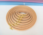 Nurge 16 mm Wooden Circular Hoop: Your Ideal Companion for High-Quality Embroidery