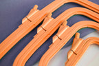 Nurge Orange Square Hoop: Precision and Style for Embroidery and Cross-Stitch