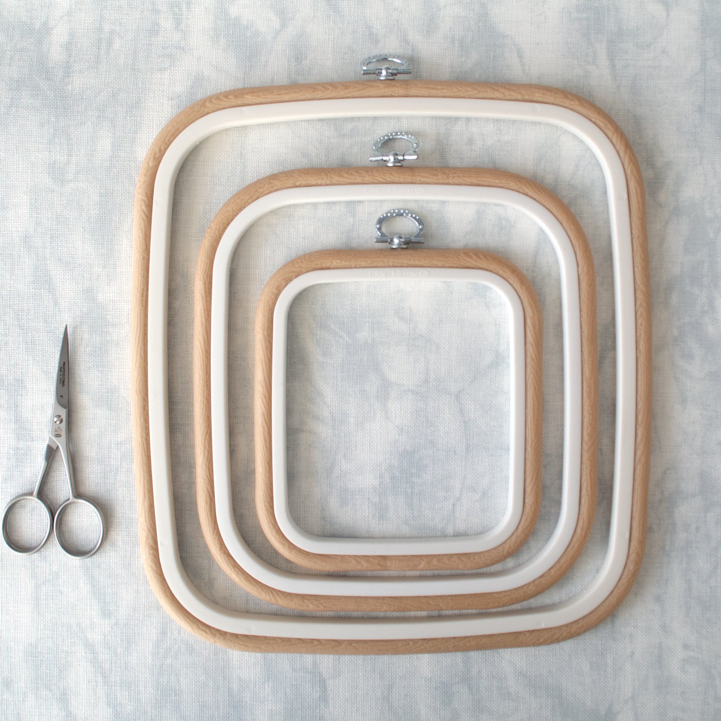 Lunettes à monture carrée flexible Nurge couleur beige : Élégance et fonctionnalité