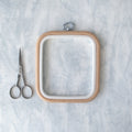 Lunettes à monture carrée flexible Nurge couleur beige : Élégance et fonctionnalité