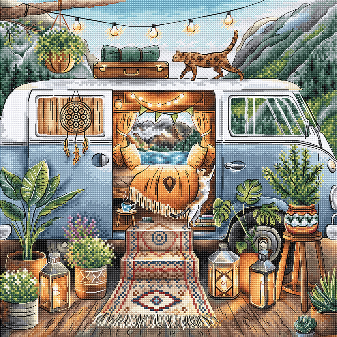 Digital Cross Stitch Pattern for AVA P017 Kit