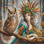 Cross Stitch Kit AVA P019 - The Queen of the Forest