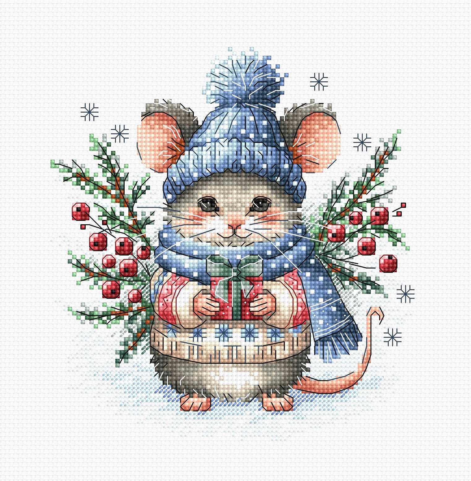 Digital Cross Stitch Pattern for AVA P027 Kit
