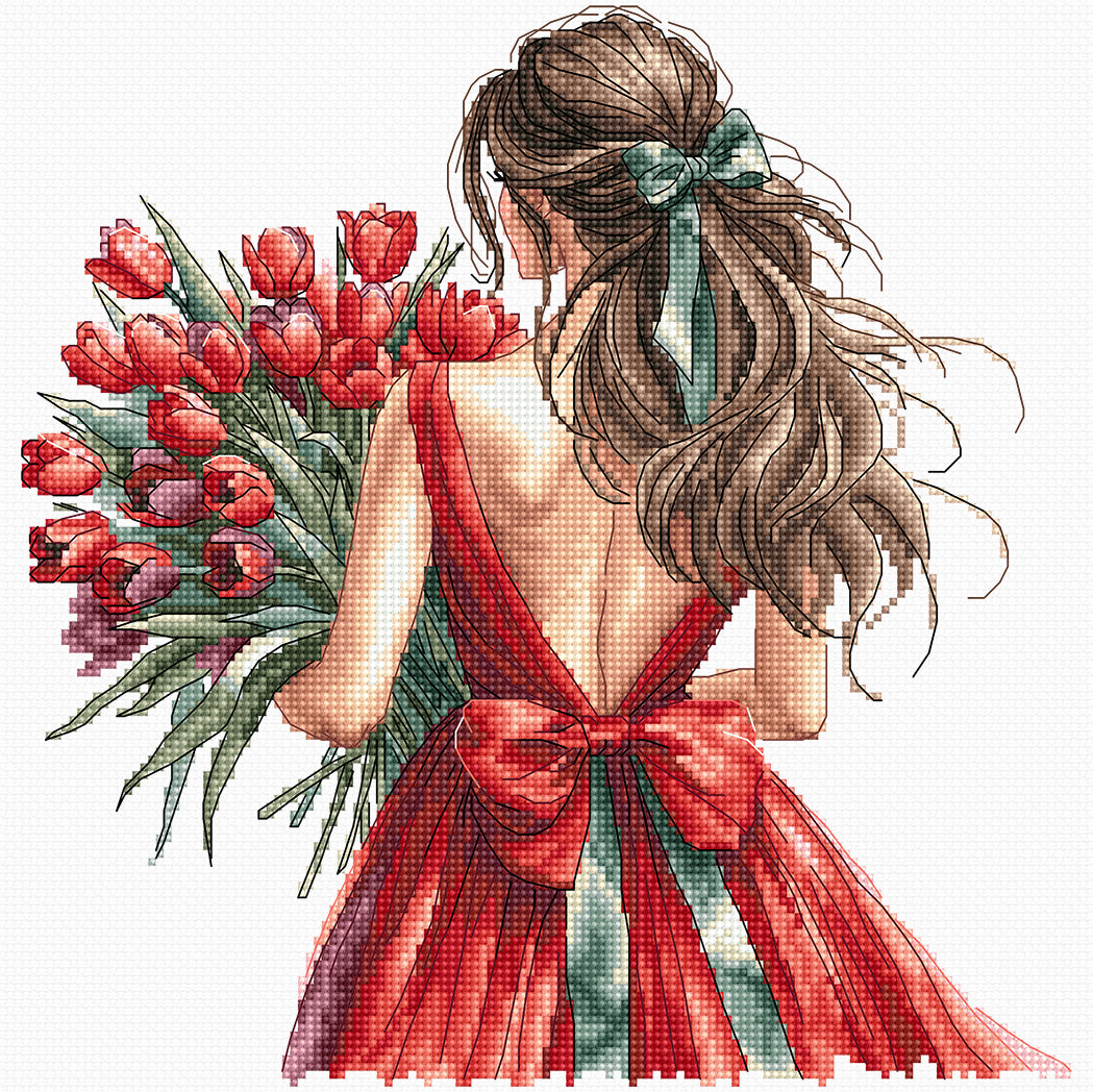Digital Cross Stitch Pattern for AVA P036 Kit