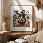 The Witche's Autumn - Cross Stitch Kit AVA Stitch P042