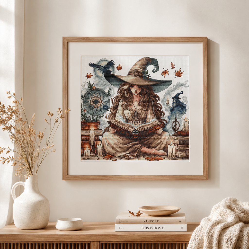 The Witche's Autumn - Cross Stitch Kit AVA Stitch P042