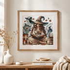 The Witche's Autumn - Cross Stitch Kit AVA Stitch P042