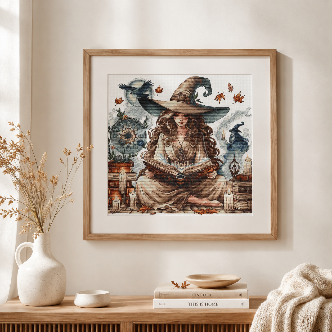 The Witche's Autumn - Cross Stitch Kit AVA Stitch P042