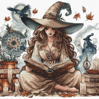 The Witche's Autumn - Cross Stitch Kit AVA Stitch P042