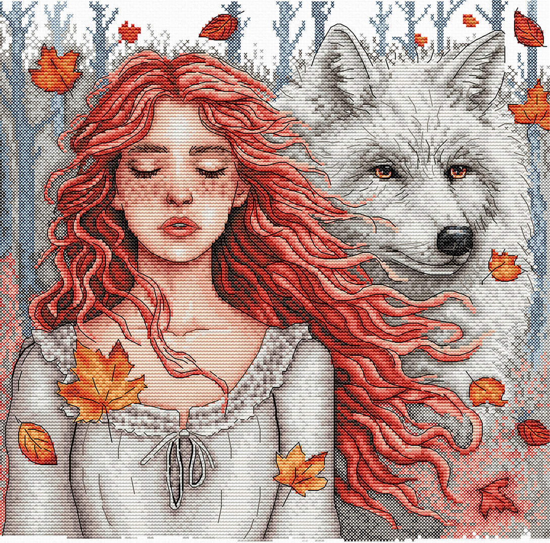 Digital Cross Stitch Pattern for AVA P057 Kit