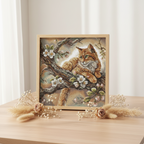 The Cat on the Apple Tree - Cross Stitch Kit AVA P059