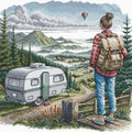 Digital Cross Stitch Pattern for AVA P065 Kit