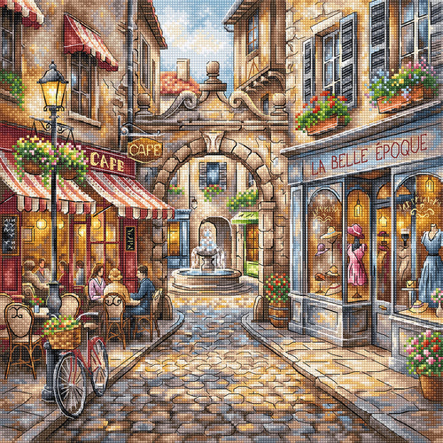 La Belle Epoque - Cross Stitch Kit AVA P096