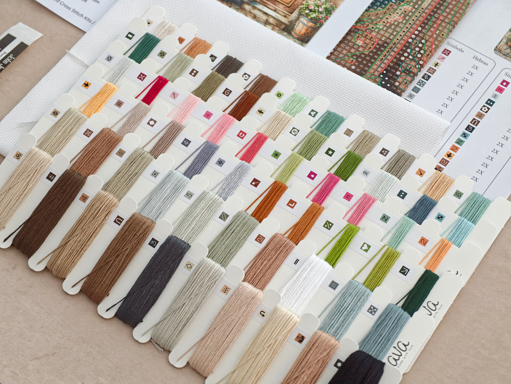 The Old Bakery - Cross Stitch Kit AVA P100