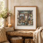 The Old Bakery - Cross Stitch Kit AVA P100