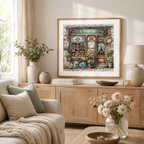 The Old Bakery - Cross Stitch Kit AVA P100