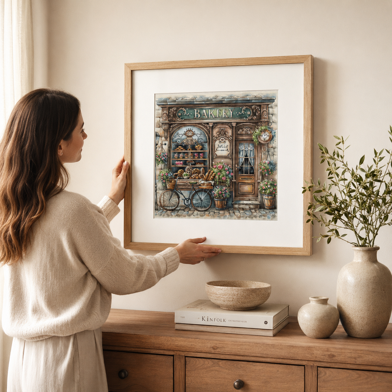 The Old Bakery - Cross Stitch Kit AVA P100