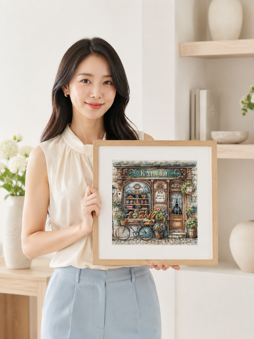 The Old Bakery - Cross Stitch Kit AVA P100
