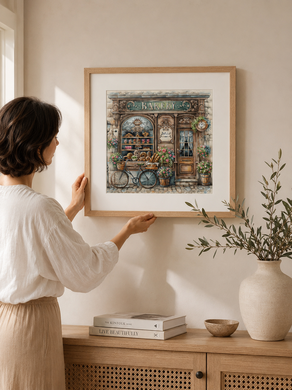 The Old Bakery - Cross Stitch Kit AVA P100