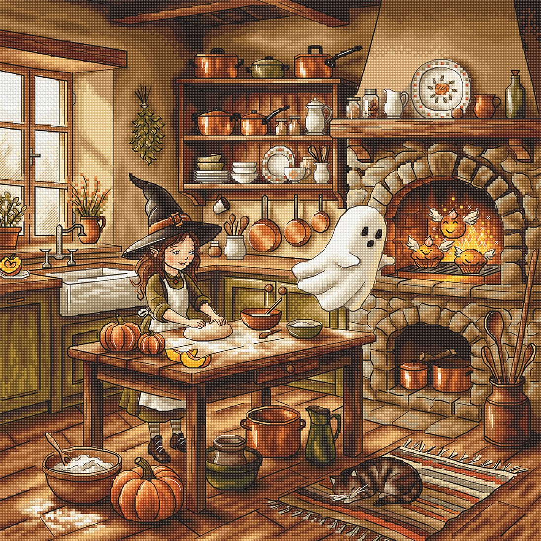 Digital Cross Stitch Pattern for AVA P105 Kit