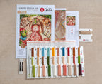 Books, flowers and dreams - Cross Stitch Kit AVA P114