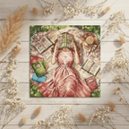 Books, flowers and dreams - Cross Stitch Kit AVA P114