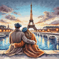 P119 Sunset in Paris - Cross-Stitch Kit - Signature Collection